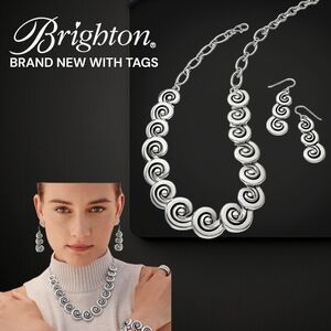 Brighton Contempo Necklace & Earring Set BRAND NEW WITH TAGS